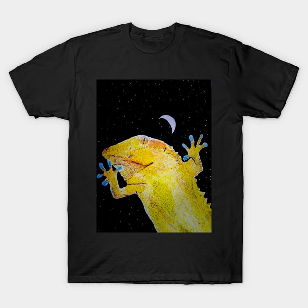 Gecko T-Shirt by teenamarie23art